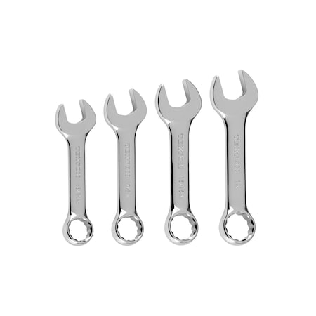 Tekton Stubby Combination Wrench Set, 4-Piece (13/16 - 1 in.) WCB90409