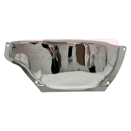 Hands On HZ-9415-C 0.37 in. Ford Big Block 429-460 Steel Npt Water Neck - Chrome HA982000