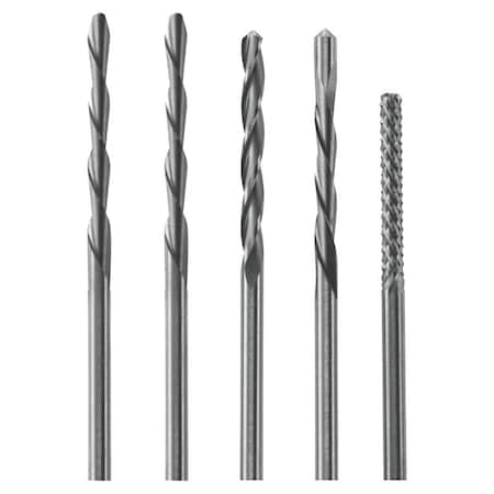 Rotozip ROTOZIP RZ-BITSET1 Drill Bit Set, 5-Piece RZ-BITSET1