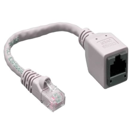 Sanoxy 2 PACK  7.5 Cat6 Male to Female Crossover Netwrok Adapter SNX-CBL-LDR-C6201-3200