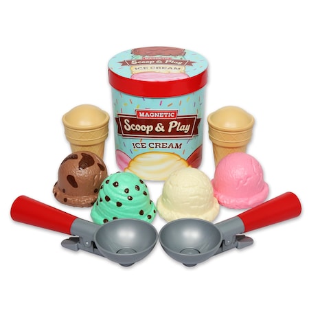 Popular Playthings Magnetic Scoop & Play Ice Cream 64001