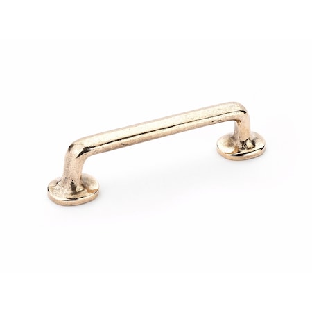 Schaub 4in Center to Center Mountain Cabinet Pull Natural Bronze Finish 777-NB