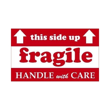 Nmc This Side Up Fragile Handle With Care Label LR08AL