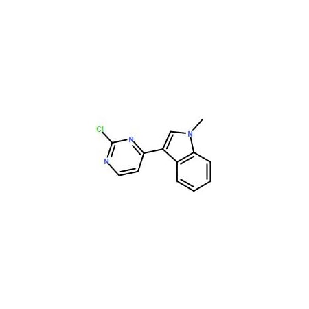 Ak Scientific 3-(2-chloropyrimidin-4-yl)-1-methyl-1H-indole (5g), CAS 1032452-86-0 9694AF-5g