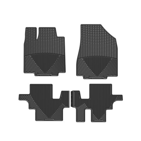 Weathertech Black, Front and Rear All Weather Floor Mats WTNB298302