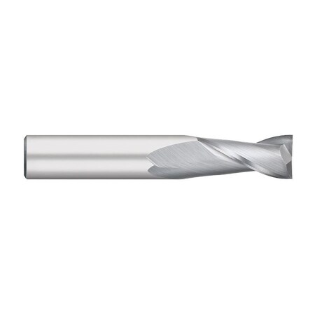 Titan Usa 4 Flute Square End Mill, 3/4 in dia, 1 in LOC, Uncoated Solid Carbide TC10648