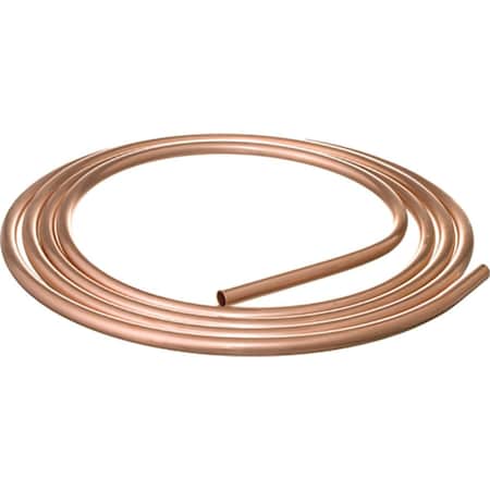Tepee Supplies 0.5 in. x 20 ft. Copper Type Utility Tubing TE2740092
