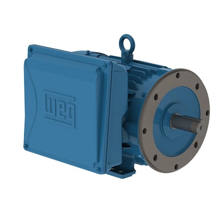 Weg 5 HP 3515 RPM 208-230/460 V TEFC 182/4TC 60 Hz 1 PH 00536ES1E184TC-W22