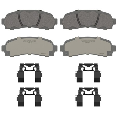 Wagner Brake OEX Front Disc Brake Pad Set Premium Ceramic,  OEX833