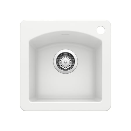 Blanco Diamond Bar Sink Dual Deck, White 440205