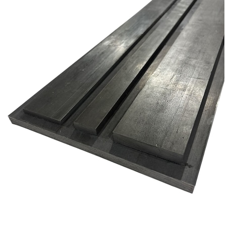 Online Metal Supply 3/8 in x 1 in x 27 in, 1018 Steel Flat Bar, Cold Finished 1018FBT0.375W1L27.1