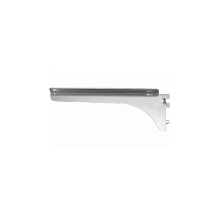 Kv Shelf Bracket 18" Left Flange Heavy-duty Anochrome 183L ANO 18