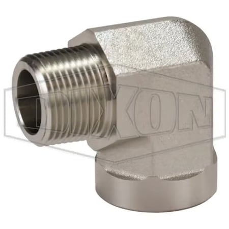 Dixon Hydraulic Elbow, 3/4-14 Nominal, MNPT x FNPT, Steel, Domestic 5502-12