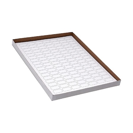 Zoro Select Cyro Label, White, Polypropylene, PK20 GRAING-C6
