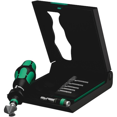 Wera 846/8 3-flute Countersink Bits Set, 8 pieces 5104650001