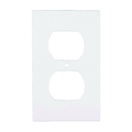 M-D Building Products White Outlet Sealers for Standard & GFCI Outlets Pack of 6 87916
