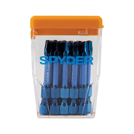 Spyder 15-Piece 1/4-in x 2-in SQ2 19077