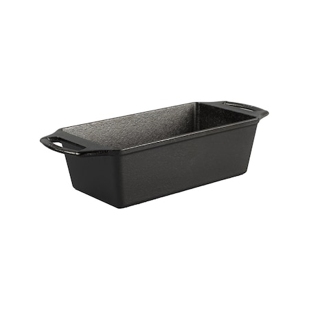 Lodge 8.5 Inch x 4.5 Inch Cast Iron Loaf Pan, 3PK BW8LP