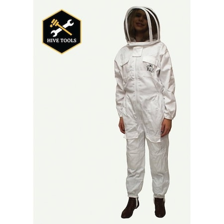 Harvest Lane Honey HARVEST LANE HONEY CLOTHSXXL-101 Beekeeper Suit, 2XL, Polycotton CLOTHSXXL-101