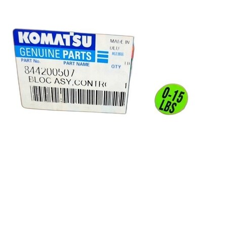 Komatsu BLOC ASY CONTRO, KOMATSU OEM 844200507 844200507