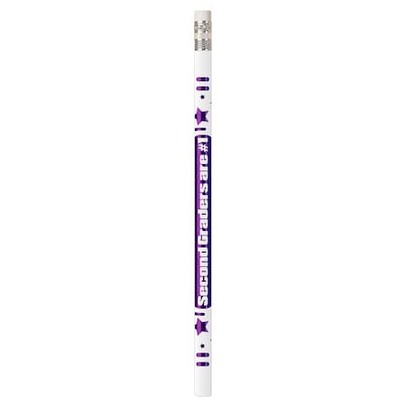 Musgrave Pencil Co 2nd Graders Are #1 Motivational Pencils, 144PK MUS2205G