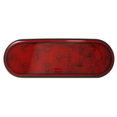 Grote Lighting LED Stop Tail Turn Lights, Red, 12V, Oval, Grommet/Bracket Mount,  STT5000RPG