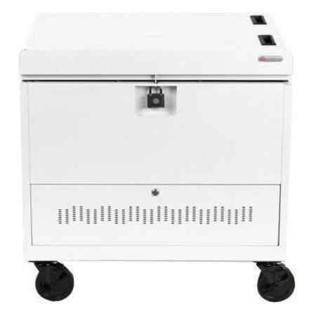 Bretford CUBE TOPLOADER 30X W/CADDIES, USB-C, AW TVTL30CADUSB-AW