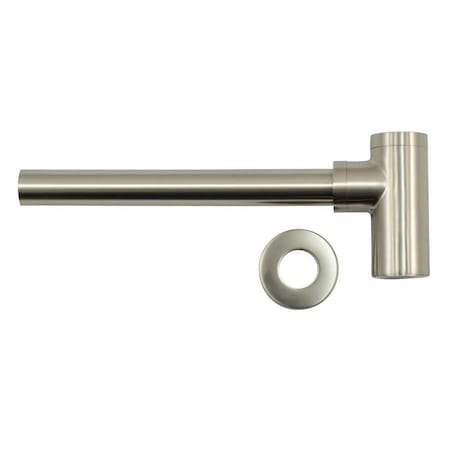 Mountain Plumbing Round Style Decorative Bottle Trap with Clean-Out Plug MT2000-2/PEW