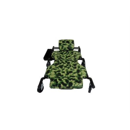 Lds Industries Camouflage- Heavy-Duty Creeper W/ Adjustable Headrest 1011027