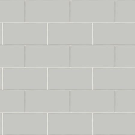Chesapeake Freedom Grey Subway Tile Wallpaper 3115-12493