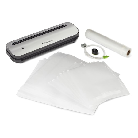 Foodsaver VS1260 Space Saving Vacuum Sealing System in Silver 750124768M