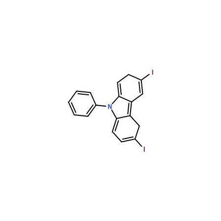 Ak Scientific 3, 6-Diiodo-9-phenyl-9H-carbazole (1g), CAS 57103-21-6 8380AB-1g
