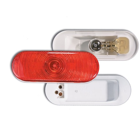 Grote STT LAMP- RED- OVAL- TORSION MNT III- TU 55772