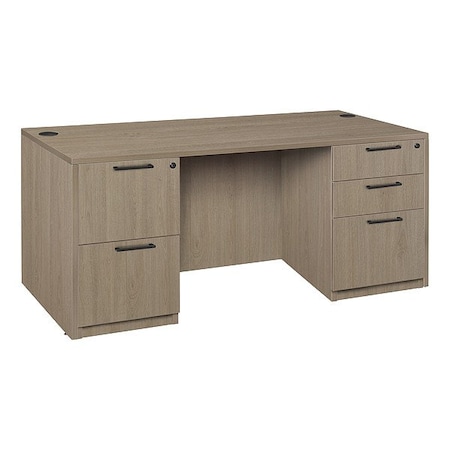 Regency Pedestal Desk LDPF6630NO
