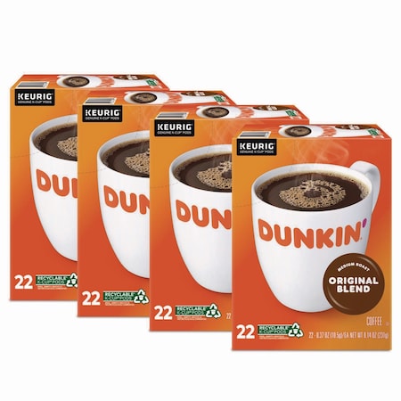 Dunkin K-Cup Pods, Regular, 88PK 5000380509