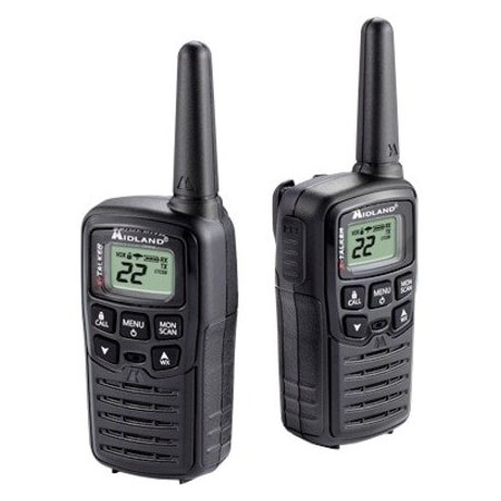 Midland Radio Portable Two Way Radio, 0.5W, 20 mi. T10