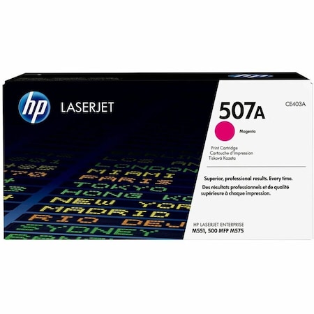 Hp Toner Cartridge, Magenta CE403A