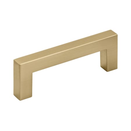 Amerock Monument 3 inch (76mm) Center-to-Center Champagne Bronze Cabinet Pull, 25PK 25VMP36578CZ