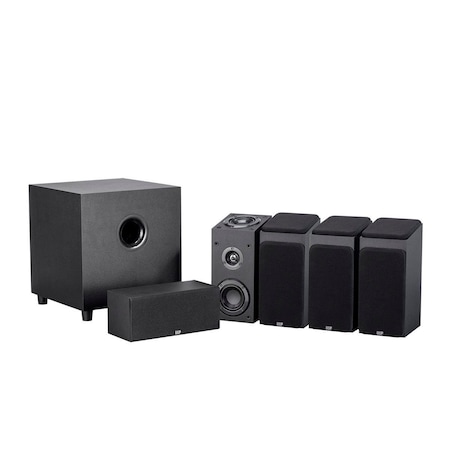 Monoprice Premium 5.1.4 Channel Immersive Home Theater System with Subwoofer 33832