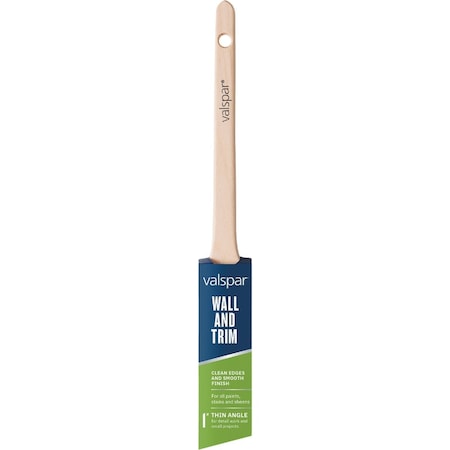 Valspar 1'' Wall & Trim Thin Angle Sash Brush 882545100