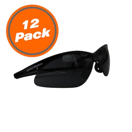 Malta Dynamics APEX, Safety Glasses, Tinted Lens, 12 PK SG1015-12