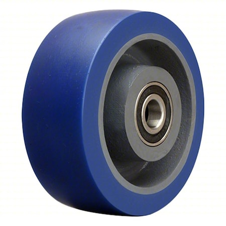 Hamilton Caster Wheel, 5"dia, 560 lb, Blue W-515-SPB-1/2