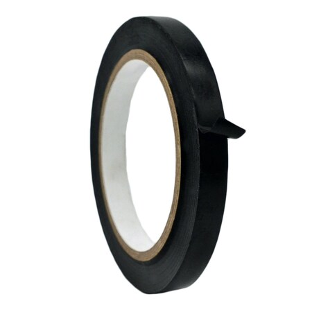 Wod Tape PVC, Black, 1/2 inch (12mm) W., 6 mil Thickness, 96 PK WOD VTC606-00500-96-60-BLA