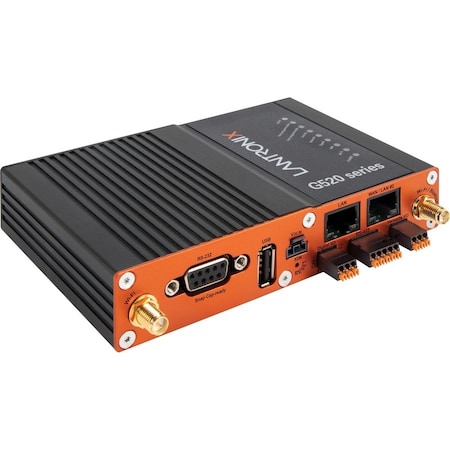 Lantronix SLC KIT WITH G520 G526GP1AS1 INDUSTRY PACK LTE CAT 4 ROUTER FOR CANADA, USA; 520-0165-00 POWER G526GP1AS1B01