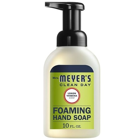 Mrs. Meyers Clean Day 12166 Hand Soap, Liquid, Lemon Verbena, 10 oz Bottle 12200