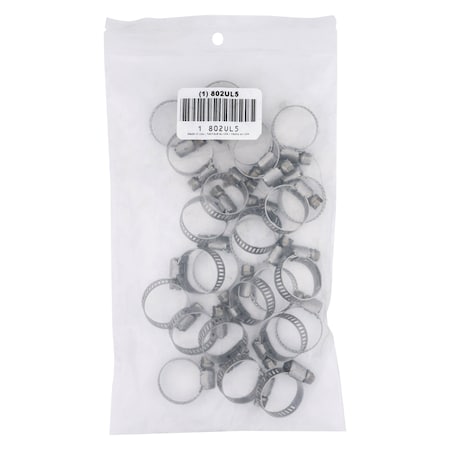 Zoro Select Contractor Bag, 5/16"W, 5/16"ID, PK25 626067B