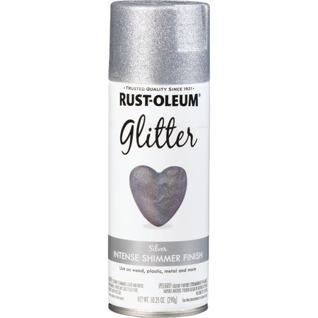 Rust-Oleum 10.25 Oz. Silver Glitter Sealer Spray Paint 301814