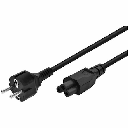 Monoprice Power Cord - CEE 7/7 "SCHUKO" (Europe) to IEC 60320 C5 18AWG_ 41086
