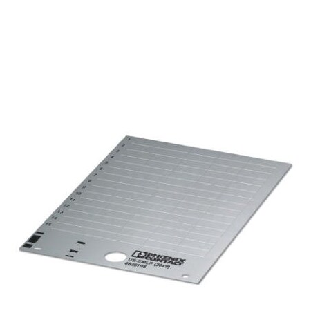 Phoenix Contact US-EMLP 20X9 SR Plastic label Card 0828884
