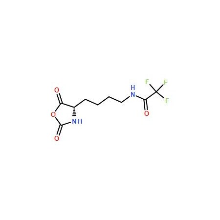 Ak Scientific (S)-N-(4-(2, 5-Dioxooxazolidin-4-yl)butyl)-2, 2, 2-trifluoroacetamide (5g), CAS 42267-27-6 Z1665-5g